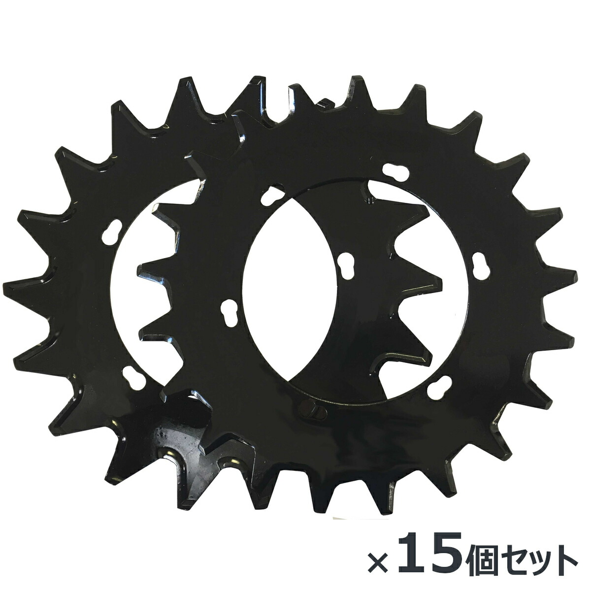 アイデック スーパーカルマー用 替刃 ワイド刃 φ280mm 15個セット 農機 園芸機器 刈払機 農機具 電動 バッテリー式 除草機 トリマー 斜面 草刈り 園芸機械 便利 畦 畝 草刈り機 アタッチメント 軽い 簡単 交換 部品 パーツ 替刃 園芸|ikkyu