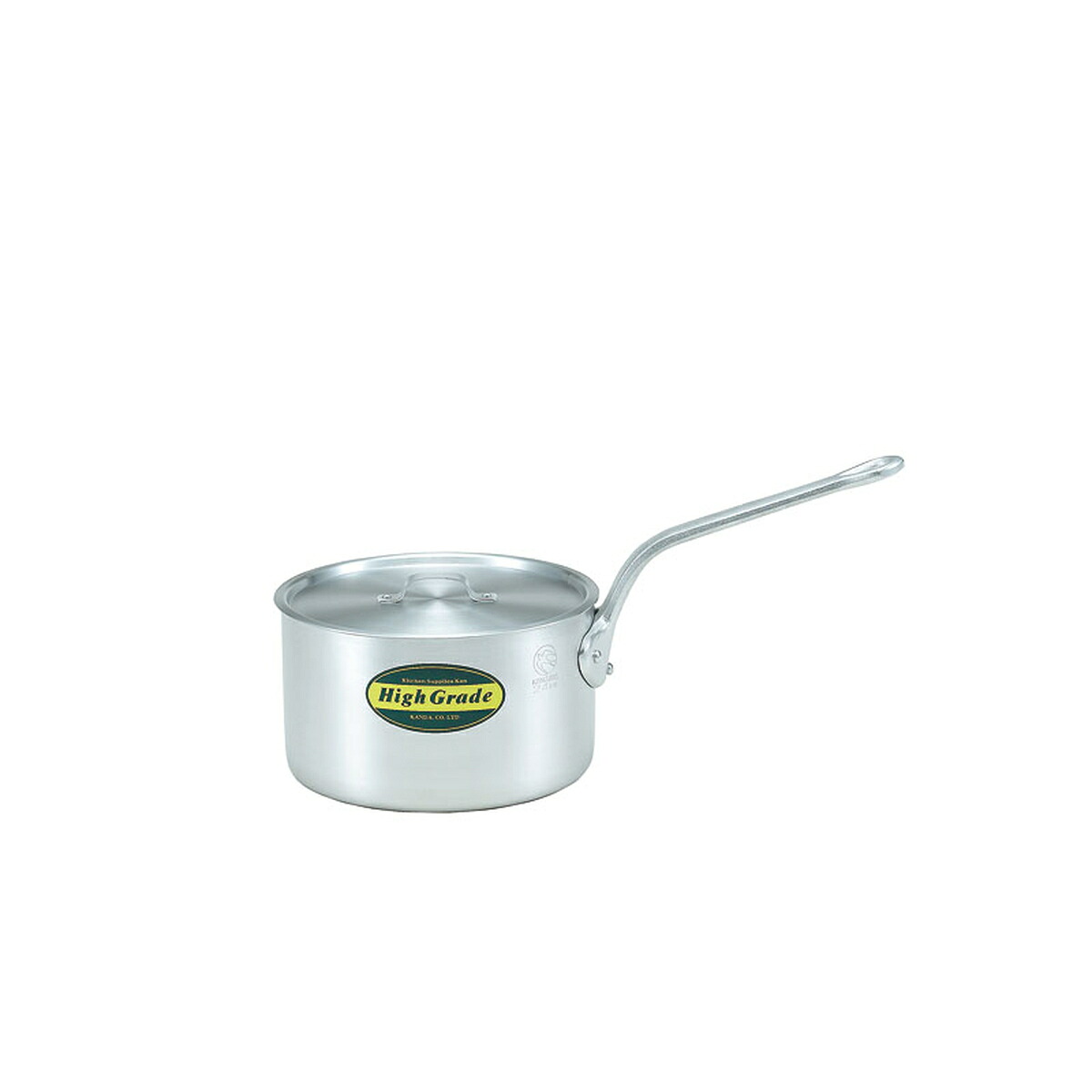カンダ ハイグレード アルミ片手鍋 目盛付 15cm（1．6L） キッチン用品 キッチン 台所 食器 食事 雑貨 新生活 便利 調理 料理用 調理器具 便利グッズ 厨房 調理場 おしゃれ 国産 日本製 キッチン用品 キッチン 台所 食器 食事 雑貨｜ikkyu