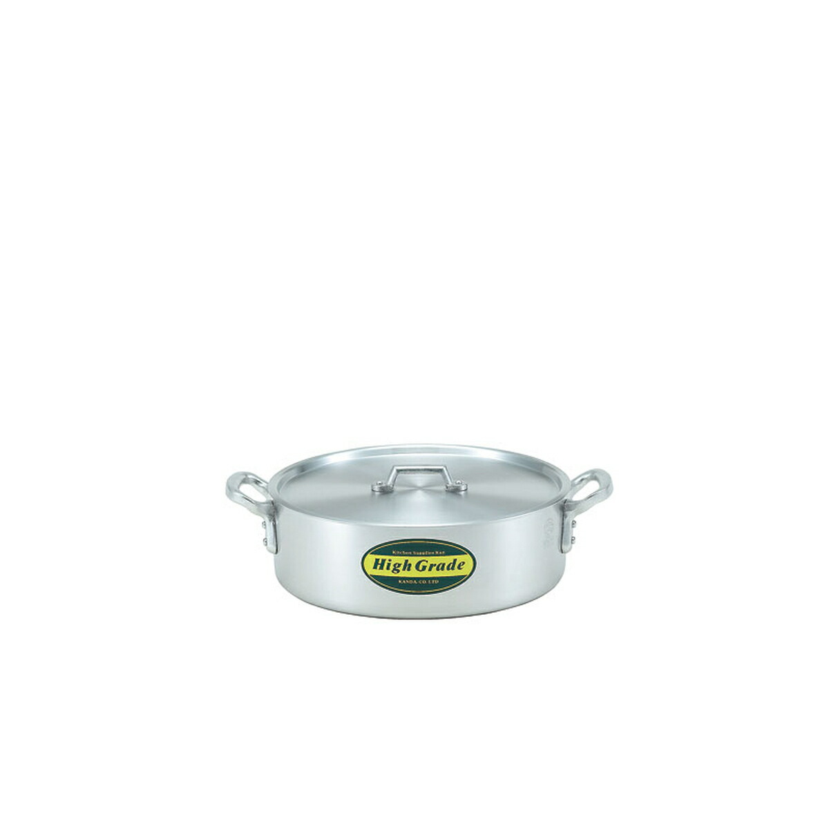 カンダ ハイグレード アルミ外輪鍋 目盛付 45cm（23L） キッチン用品 キッチン 台所 食器 食事 雑貨 新生活 便利 調理 料理用 調理器具 便利グッズ 厨房 調理場 おしゃれ 国産 日本製 キッチン用品 キッチン 台所 食器 食事 雑貨 便利その他