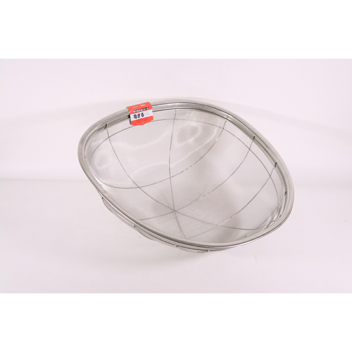 本間冬治工業 18－8亀ザル 12升用 キッチン用品 キッチンツール キッチン 料理 調理器具 調理 調理場 厨房 業務用 本格 レストラン 料亭 家庭 手作り お店 サイズ別 サイズ展開 バリエーション キッチン用品 キッチンツール キッチン 料理