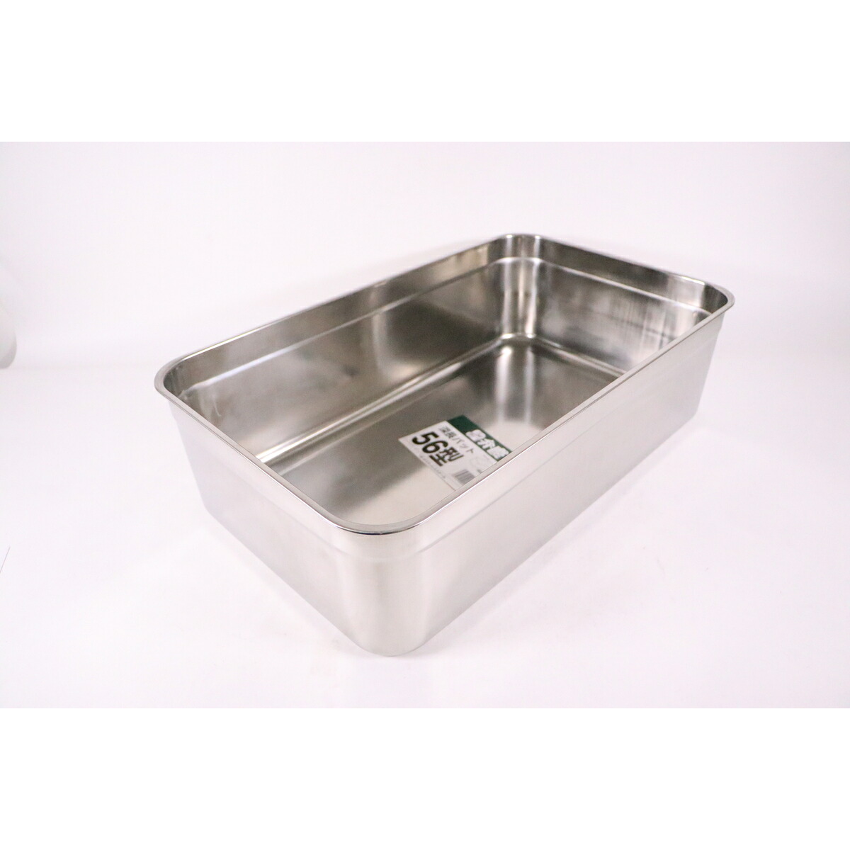 本間冬治工業 BK 18－8深型長バット 56型 キッチン用品 キッチンツール キッチン 料理 調理器具 調理 調理場 厨房 業務用 本格 レストラン 料亭 家庭 手作り お店 サイズ別 サイズ展開 バリエーション キッチン用品 キッチンツール キッチン