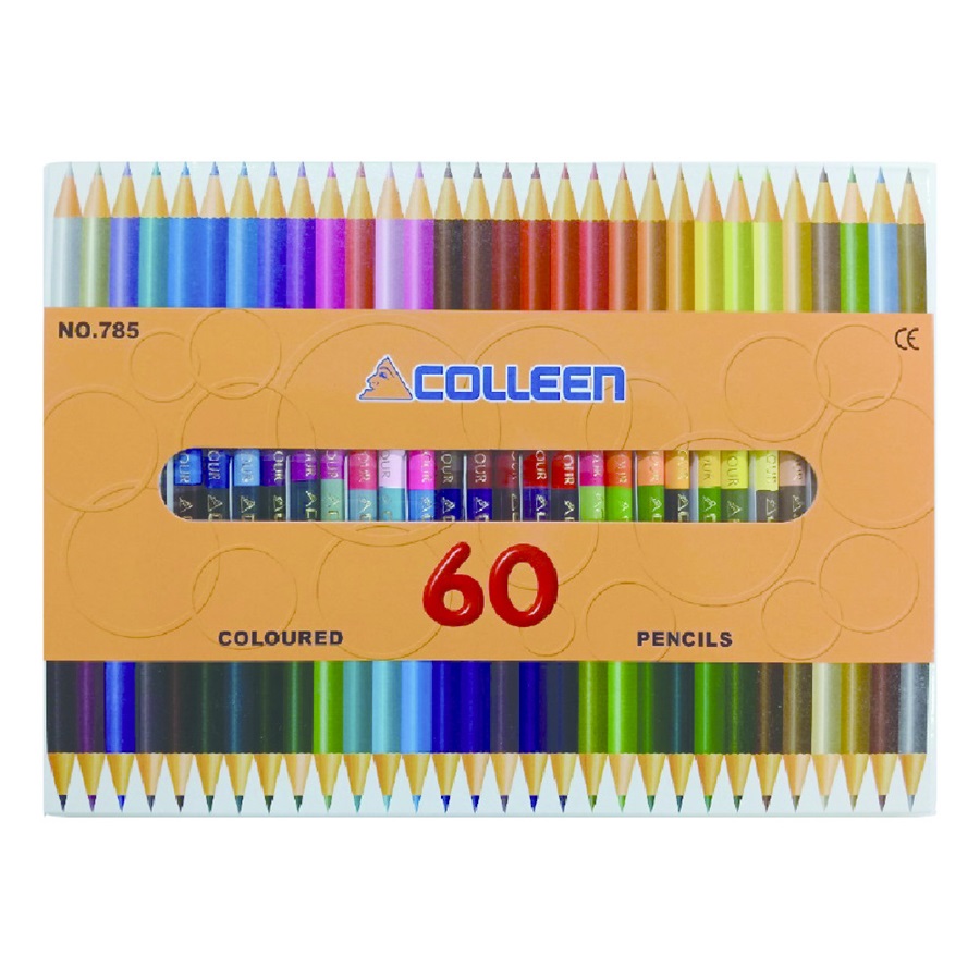 楽天市場】COLLEEN/コーリン鉛筆 787六角 50本100色紙箱入り