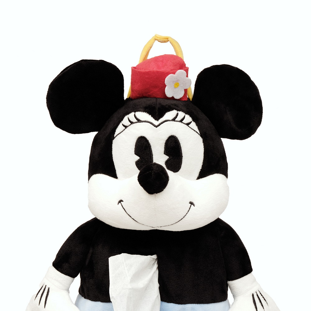 楽天市場】ディズニー座り型ティッシュカバーぬいぐるみ(ミニー
