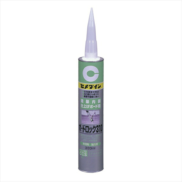 セメダイン ボードロック310 333ml RE-254x24個セット まとめ買い お買い得 大量 ケース 箱買い 爆買い 業者 仕入れ 接着剤 家庭用 業務用 プロ用 多用途 瞬間 手芸 工作 コーキング材 シーリング材 建|ikkyu