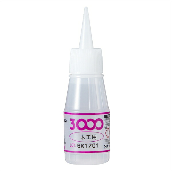 セメダイン 3000木工用 20g AC-001 25個セット まとめ買い お買い得 大量 ケース 箱買い 爆買い 業者 仕入れ 接着剤 家庭用 業務用 プロ用 多用途 瞬間 手芸 工作 コーキング材 シーリング材 建築 工業