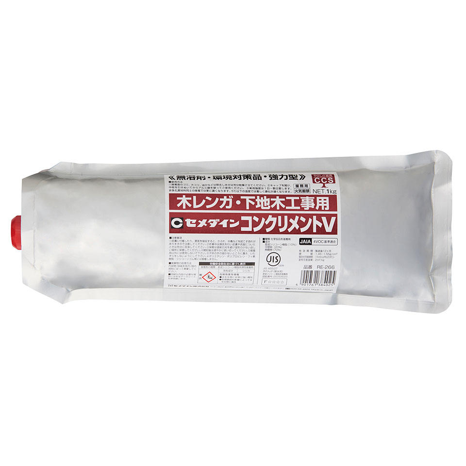 セメダイン コンクリメントV 1kg RE-266x10個セット  まとめ買い お買い得 大量 ケース 箱買い 爆買い 業者 仕入れ 接着剤 家庭用 業務用 プロ用 多用途 瞬間 手芸 工作 コーキング材 シーリング材 建築 工