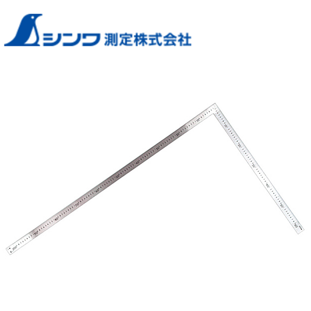 シンワ測定 お定まり 63118 千金ステン鳴りわたる型1m×60糎 SHINWA 手道具 御先棒 DIY 位置づける器 位置づける器