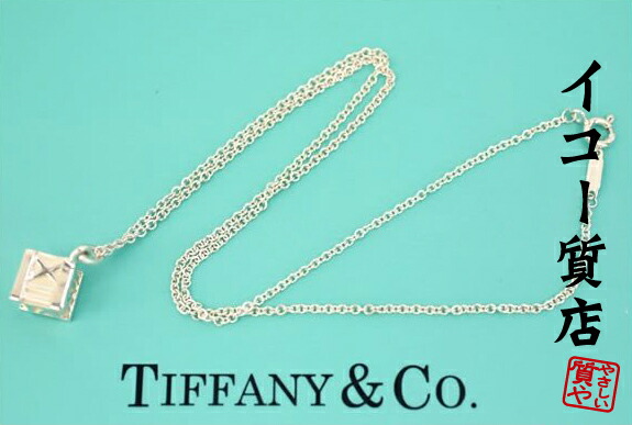 ティファニーのネックレス　サイコロ型 楽天市場】Tiffany&Co. ティファニーサイコロ型トップチャーム