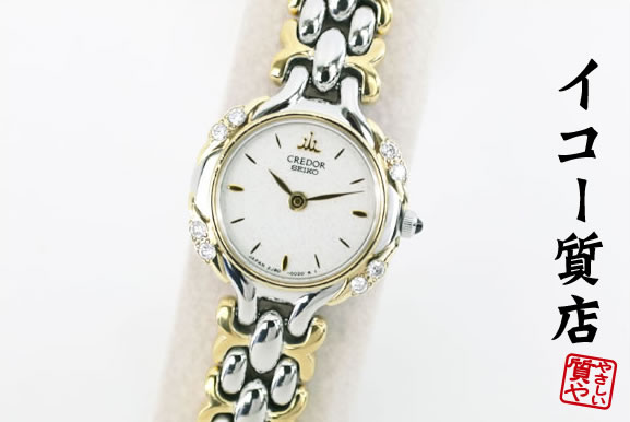 SEIKO セイコー ダイヤベゼル クォーツ ソーラー電波 レディース