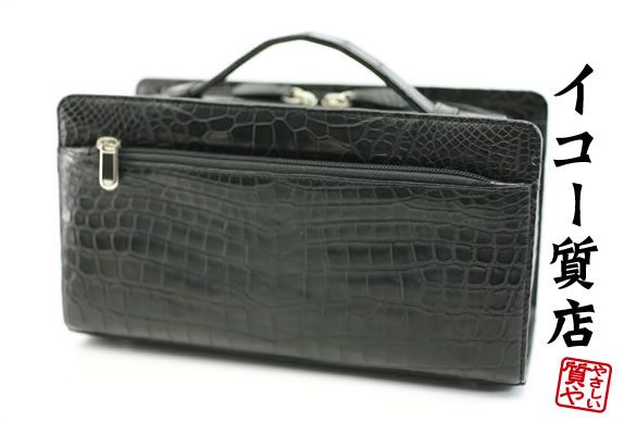 楽天市場】【バッグ】クロコダイル クロコ トラベルケース セカンド