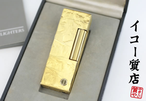 楽天市場】ダンヒル ☆希少 着火良好 ローラガスライター モザイク柄