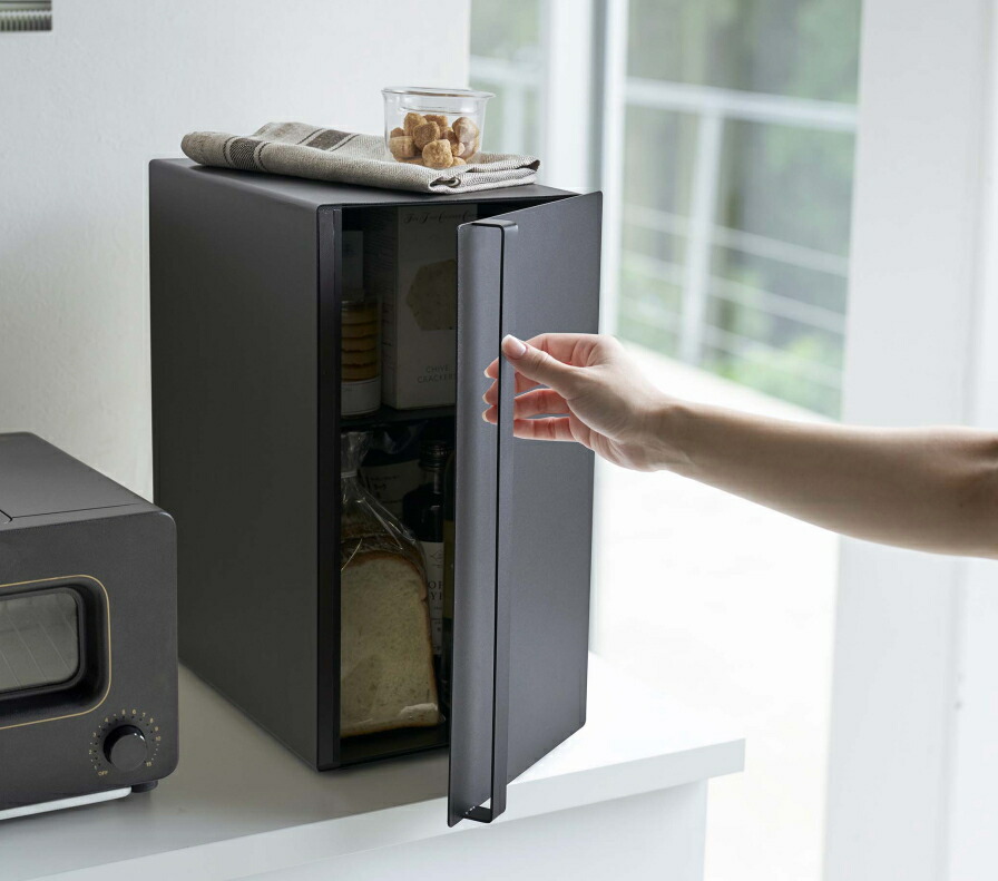 ブレッドケース　スリム　タテ型　パンケース　スチール製　ぱん　タワー 5680 楽天市場】特典付 山崎実業 【 ブレッドケース タワー スリム