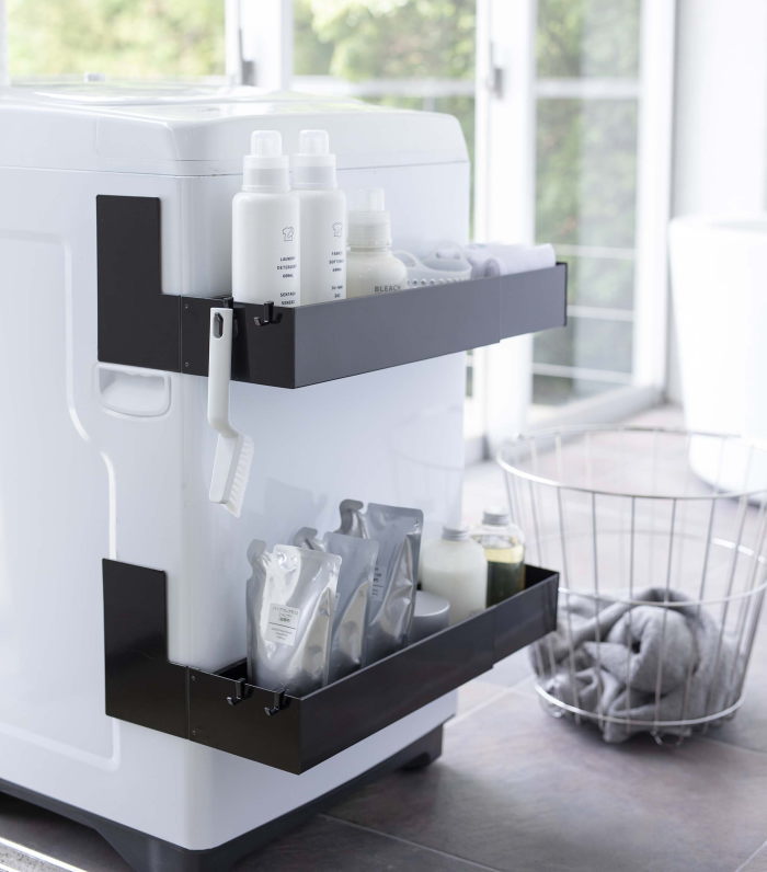 マグネット伸縮洗濯機ラック タワー 個セット ホワイト ブラックtower 山崎実業 ランドリーラック ランドリー収納 洗濯機 ラック 収納 洗濯洗剤ボトル ボトル収納 マグネット 磁石 伸縮 洗濯機横 5272 5273 Butlerchimneys Com