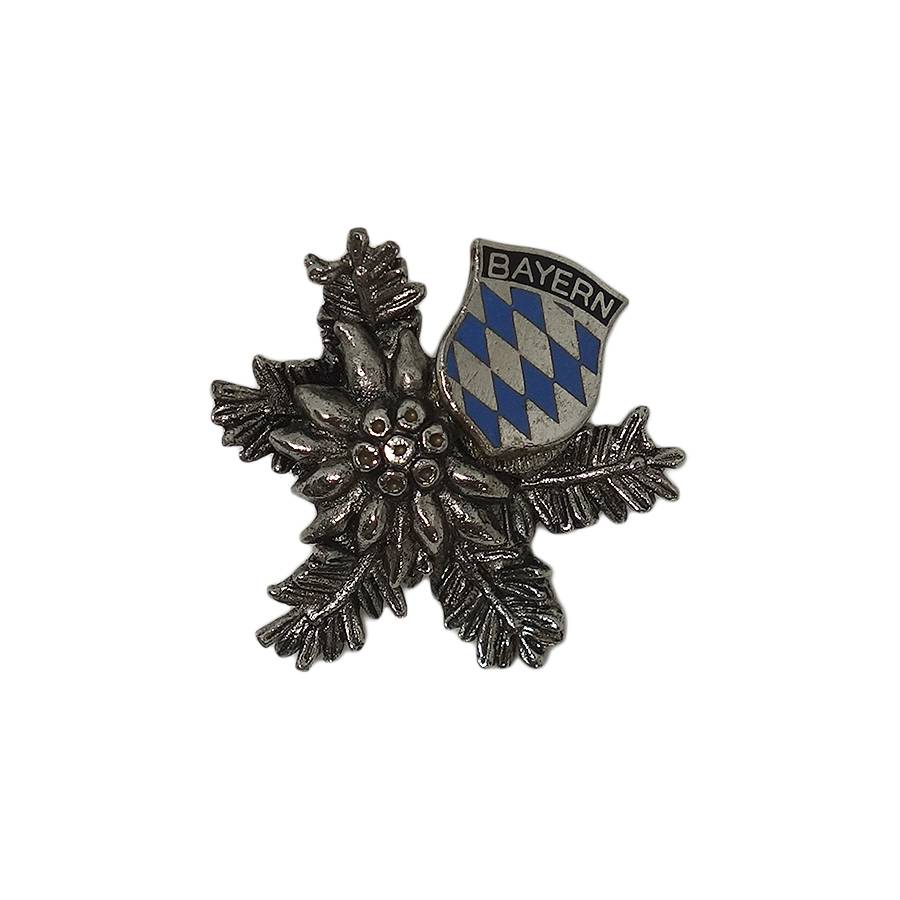 楽天市場 中古 ブローチ ドイツ チロルブローチ 高原の花 ピンバッジ ピンバッチ バイエルン 紋章 ビンテージ チロリアン 異国屋 異国屋