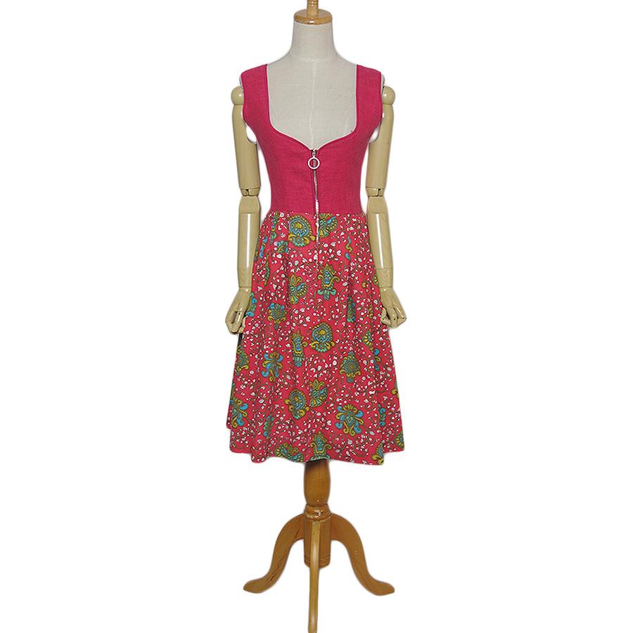 格安販売中 レディースファッション ワンピース Mサイズ位 レディース ドレス ディアンドル チロルワンピース Dirndl 中古 Wendelstein 民族衣装 ワンピース 異国屋 古着 Www Wbnt Com