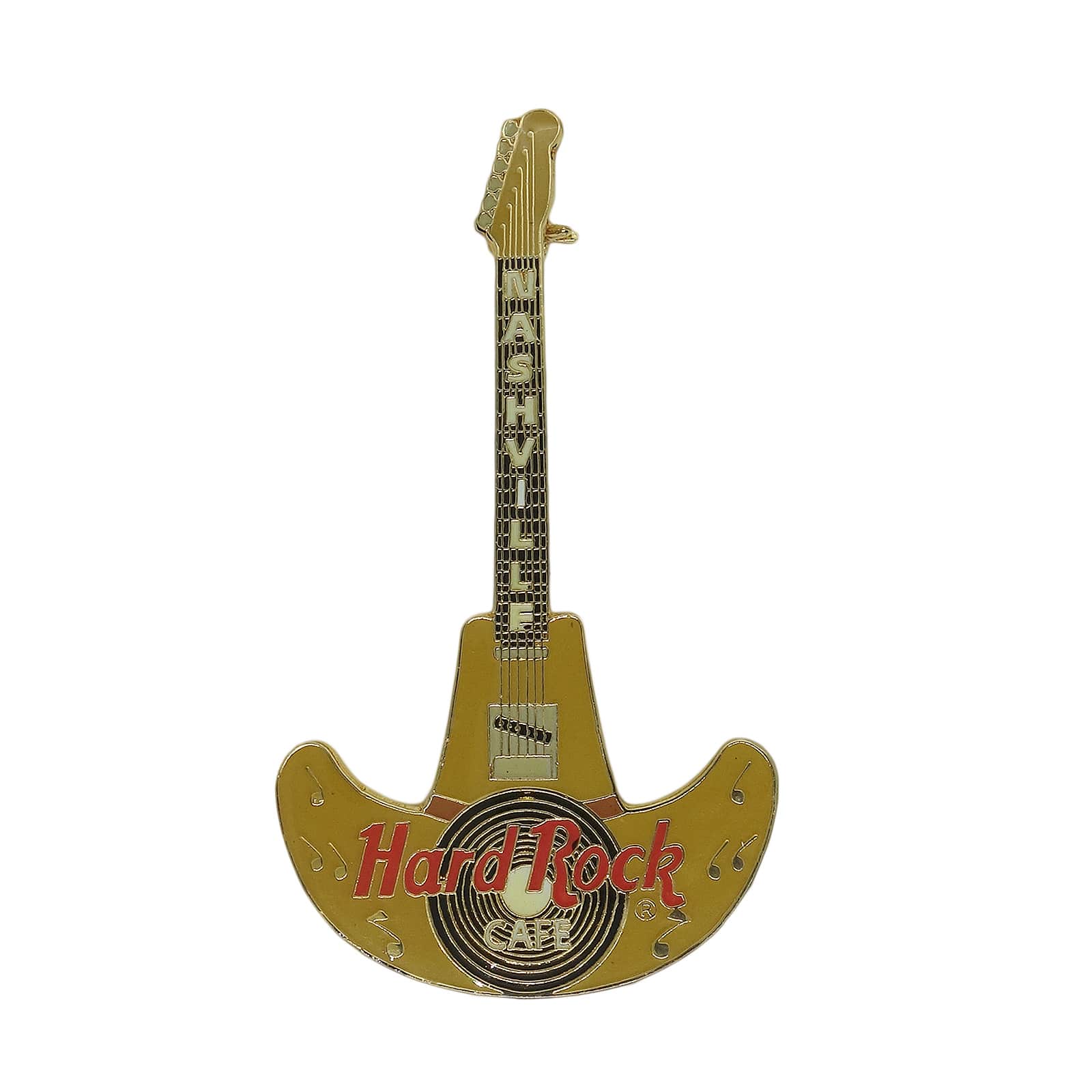 中古】Hard Rock CAFE Vギター ブローチ ハードロックカフェ
