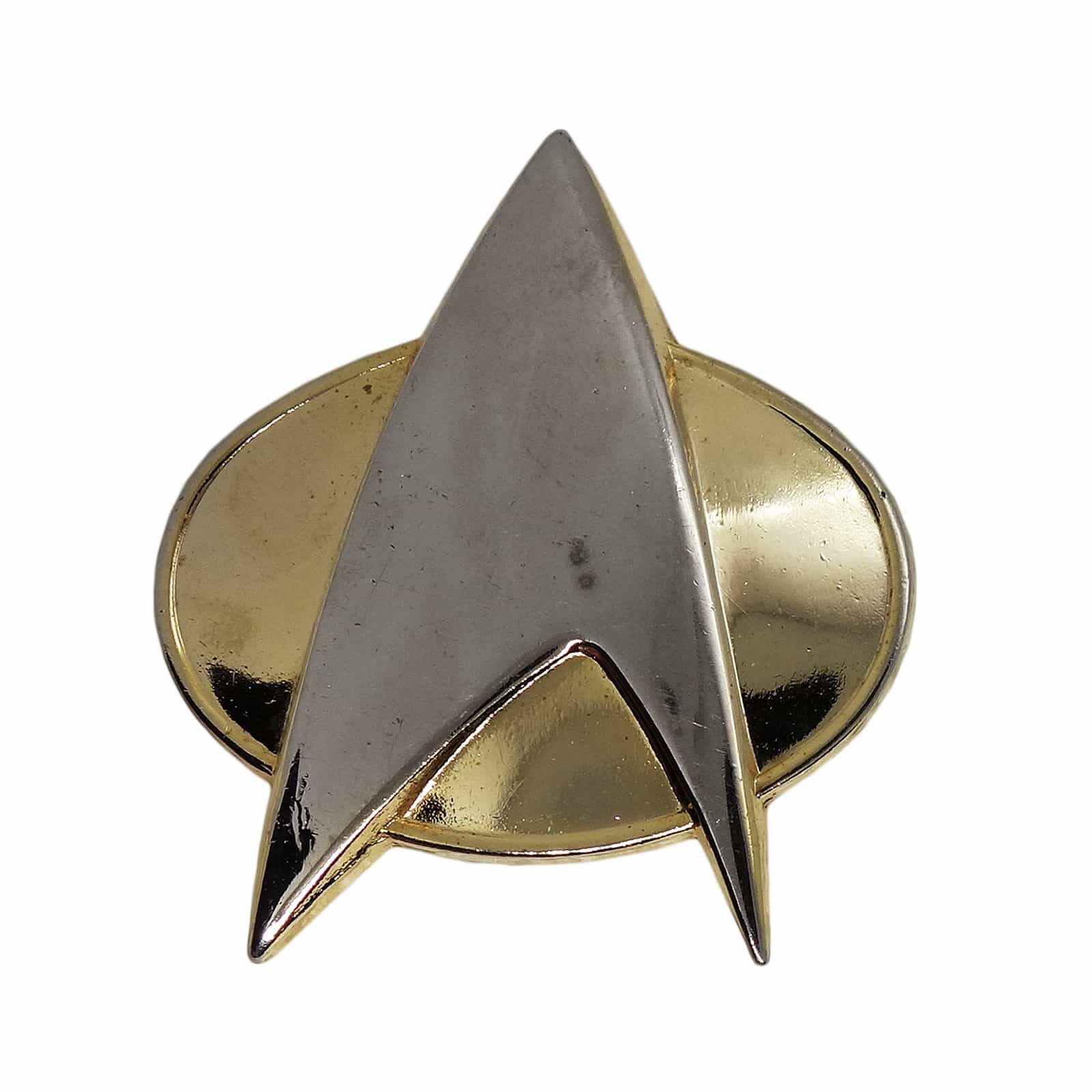 【中古】STAR TREK スタートレック ピンズ 1988 ピンバッジ ピンバッチ 留め具付き画像