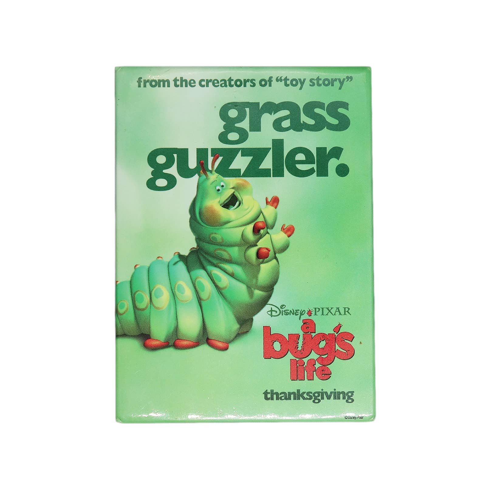【中古】映画 A Bug's Life バグズ・ライフ 缶バッジ アメリカ 輸入雑貨 ピンバッジ 缶バッチ画像