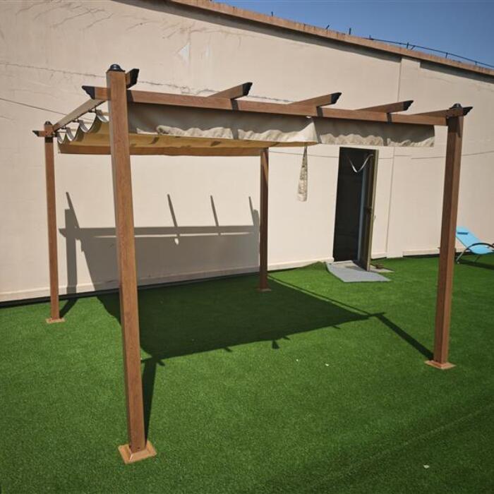 【貨物輸送無料】肌理調 あずま屋 一揃いの道具 日よけ DIY 庭園 中庭 バス発着場