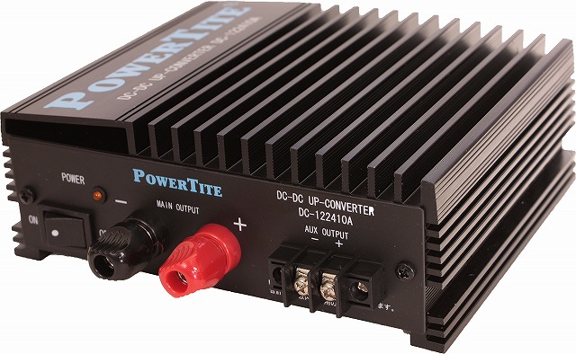 未来舎製DC-DCコンバーター DC-122410A(最大出力10A)DC12V→DC27.6V