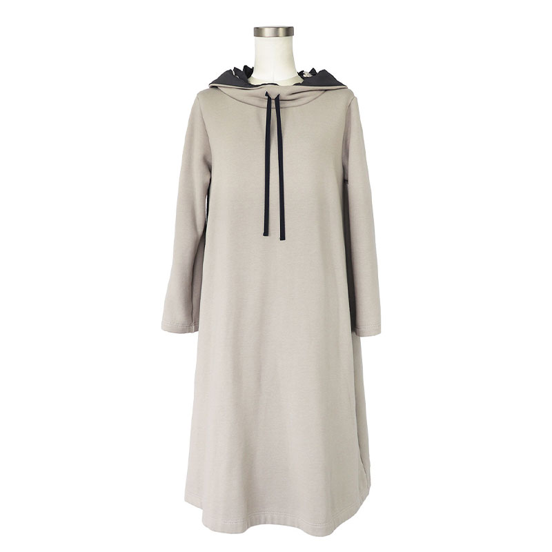 完成品 Ikuko イクコ ムートン裏毛ルームワンピース 日本製 レディース 冬 新作 ルームウェア ホームウェア ワンピース 裏起毛 コットン 暖か 柔らか 快適 リラックス レース 大人可愛い カジュアル Qdtek Vn