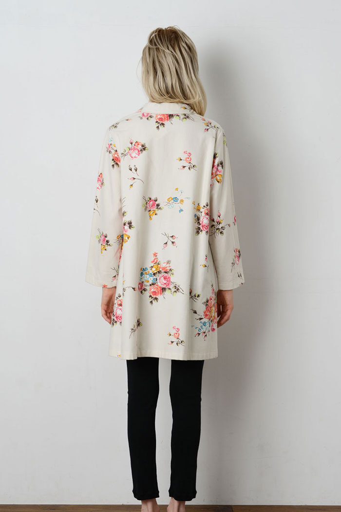 工場直送 Ikuko イクコ 綾ネル花柄ルームワンピース 日本製 レディース 秋 冬 ネグリジェ ワンピース ナイトウェア ルームウェア コットン100 フランネル 暖か 起毛 保温 花柄 かわいい リラックス プレゼント ギフト クリスマス Ikuko公式 店 正規激安