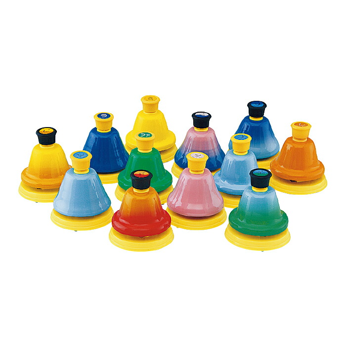 楽天市場】スズキ ベルハーモニー ハンドベル デスクタイプ 12音 追加