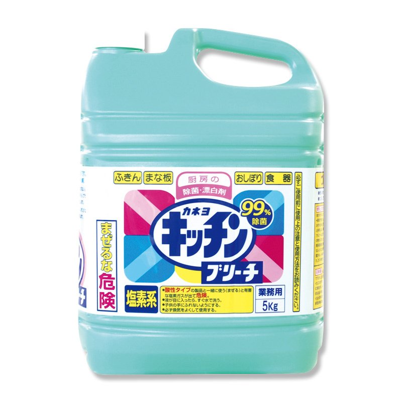 キッチンハイター キッチンブリーチ 5kg コック付 カネヨ石鹸 ファッション