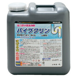 【250円OFFクーポン配布中！4/4 17：00～4/10 8：59】排水溝掃除 洗剤 パイプクリン 4L ラグロン 排水溝 排水口