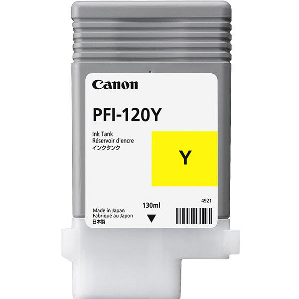 【500円OFFクーポン配布中!4/4 17:00~4/10 8:59】インクカートリッジ 大判インクPFI-120Y TM- 200(MFP)/205/300(MFP)/305 GP-200/300 PFI-120Y イエロー Canon