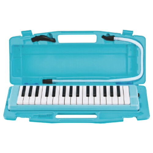 楽天市場】ゼンオン 鍵盤ハーモニカ 32鍵盤 アルト C-32B ブルー 全音