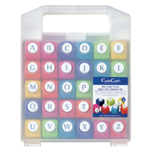 楽天市場】クラフトパンチ アルファベット セット 大文字（返品交換