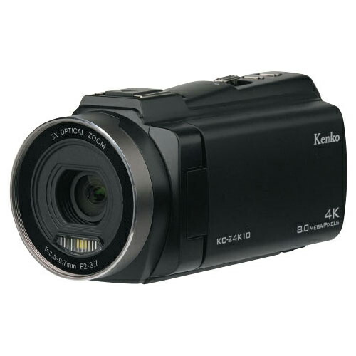 【1500円OFFクーポン配布中！7/17 17:00～7/27 8:59】4Kハンディビデオカメラ KC&minus;Z4K10 ケンコー・トキナー｜いくるん