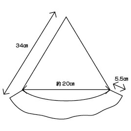 楽天市場 フェルトでとんがり帽子 オレンジ ハロウィン 仮装 いくるん