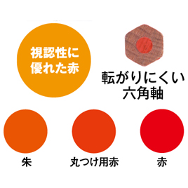 楽天市場 トンボ鉛筆 丸つけ用赤えんぴつ ２本パック メール便対象商品 いくるん