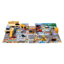 楽天市場】【送料無料!】 トミカタウン かんたんおかたづけ！にぎやか