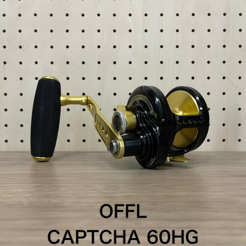 オーシャンフリークス （OFFL）  キャプチャ60HG（ CAPTCHA）右一巻き【御釣り ベイトリール イクタ釣具店】