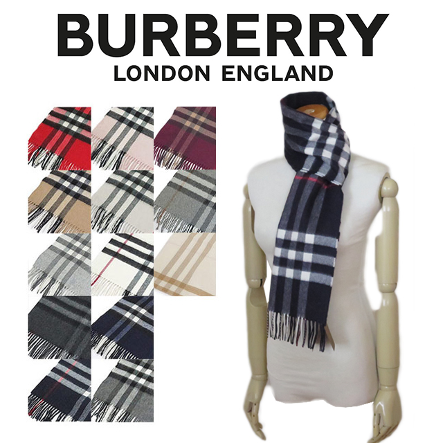 バーバリー マフラー レディース ストール メンズ CASHMERE BURBERRY