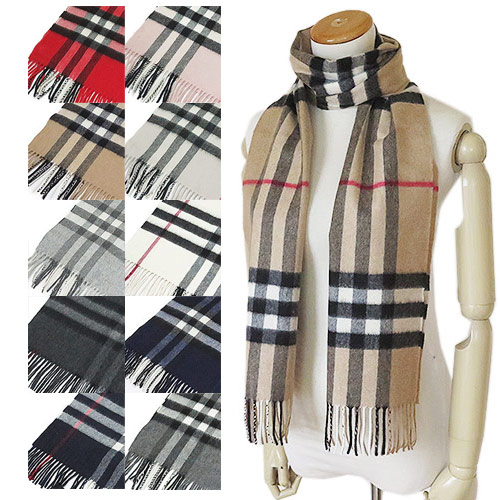 BURBERRY カシミヤマフラー alliancelf.com