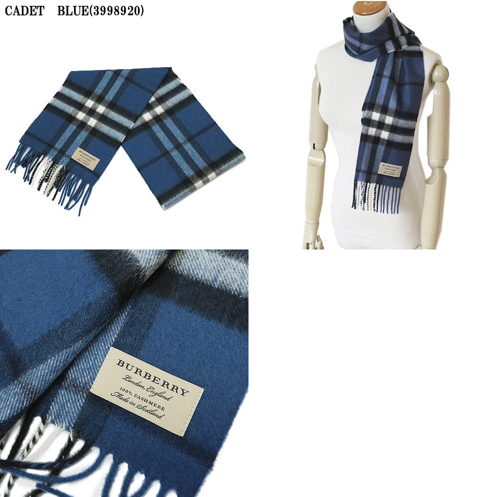 burberry scarf kids blue