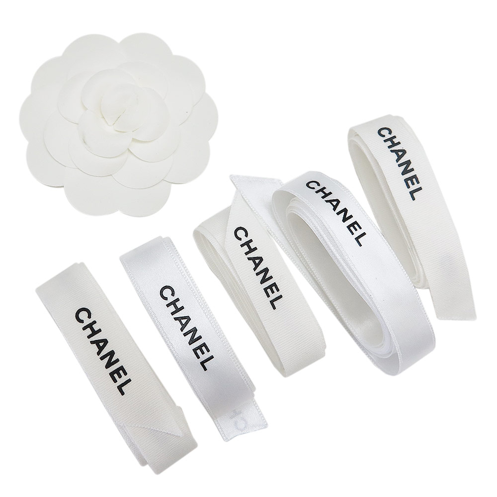 【CHANEL】1ロール/シャネルリボン★☆サテン生地 アイボリー 1cm幅 楽天市場】CHANEL シャネル リボンテープ リボンロール
