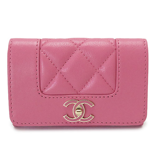 楽天 楽天市場 5 1限定 ポイント最大9倍 シャネル カードケース レディース 0117 Y 5b453 Chanel 名刺入れ マトラッセ キルティング レザー ピンク ｉ ｌｏｖｅ ｂｒａｎｄ 無料長期保証 Www Consulacam Marseille Fr