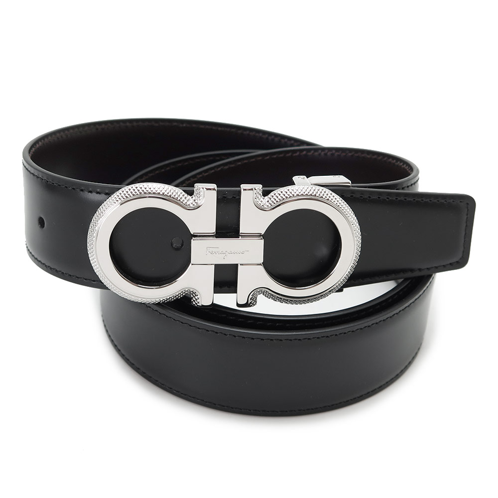 楽天市場】フェラガモ ベルト メンズ リバーシブル ガンチーニ レザー