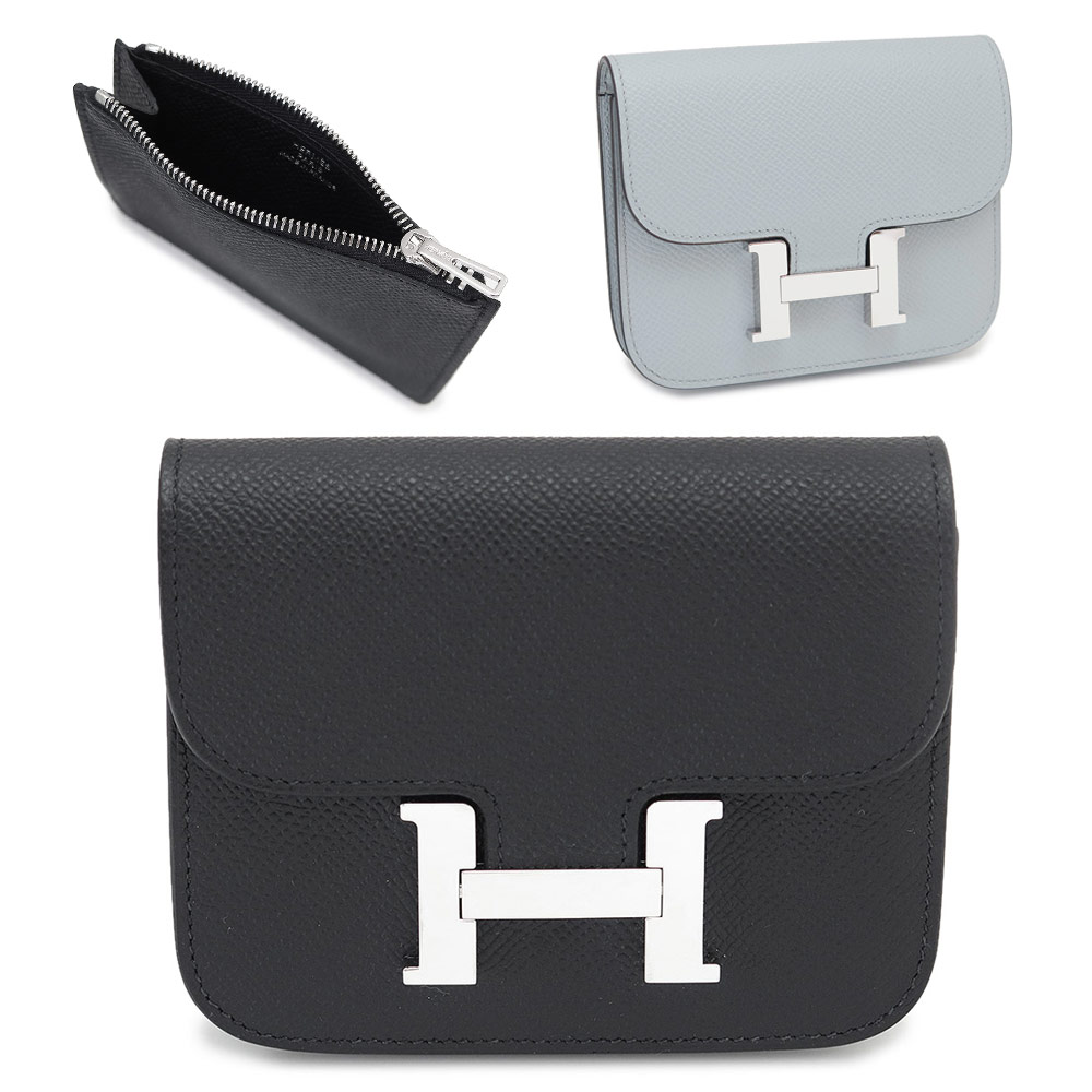 【コンパクト】◆HERMES◆スリムウォレット HERMES （新品・未使用品）エルメス コンスタンス スリム