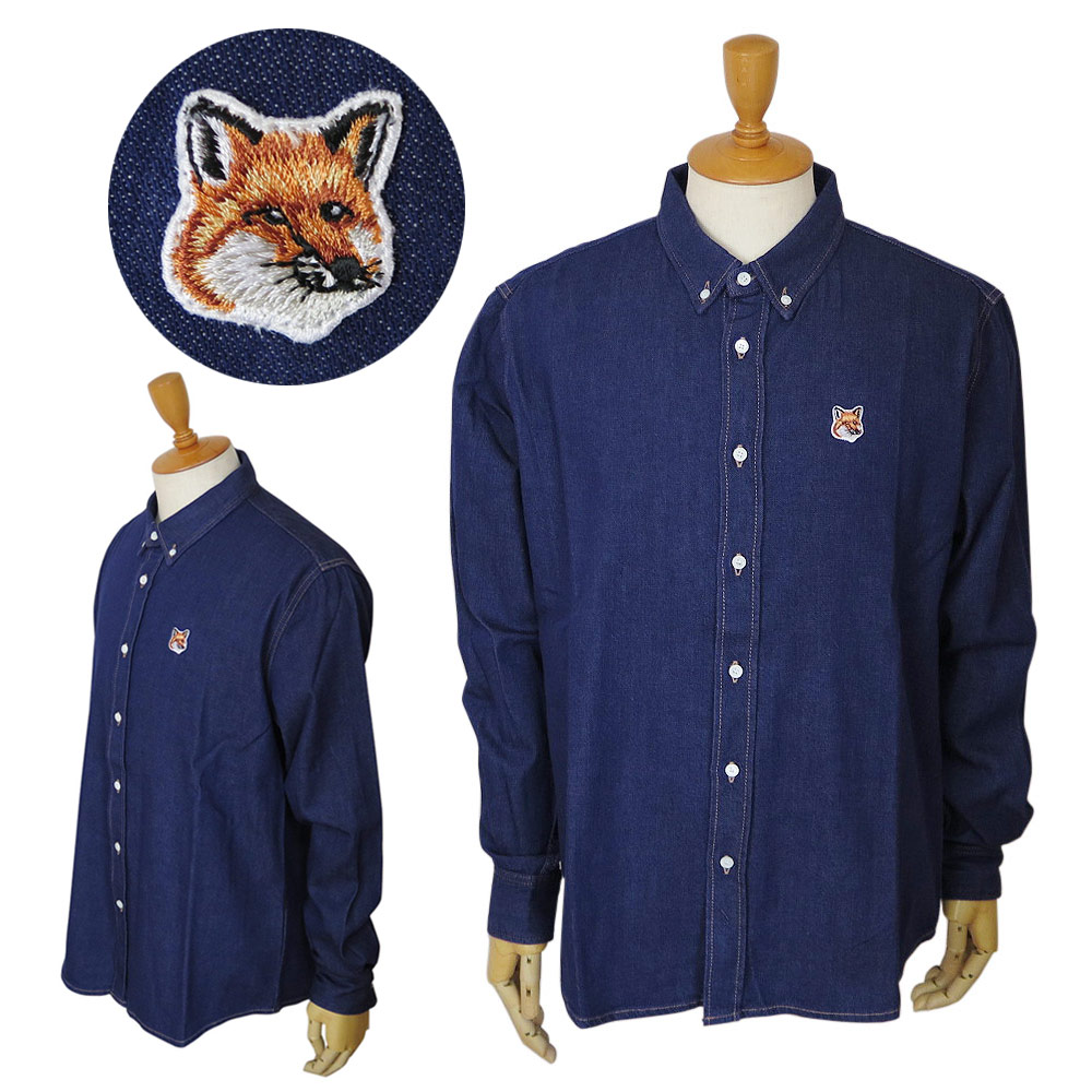 楽天市場】メゾンキツネ シャツ MAISON KITSUNE フォックス