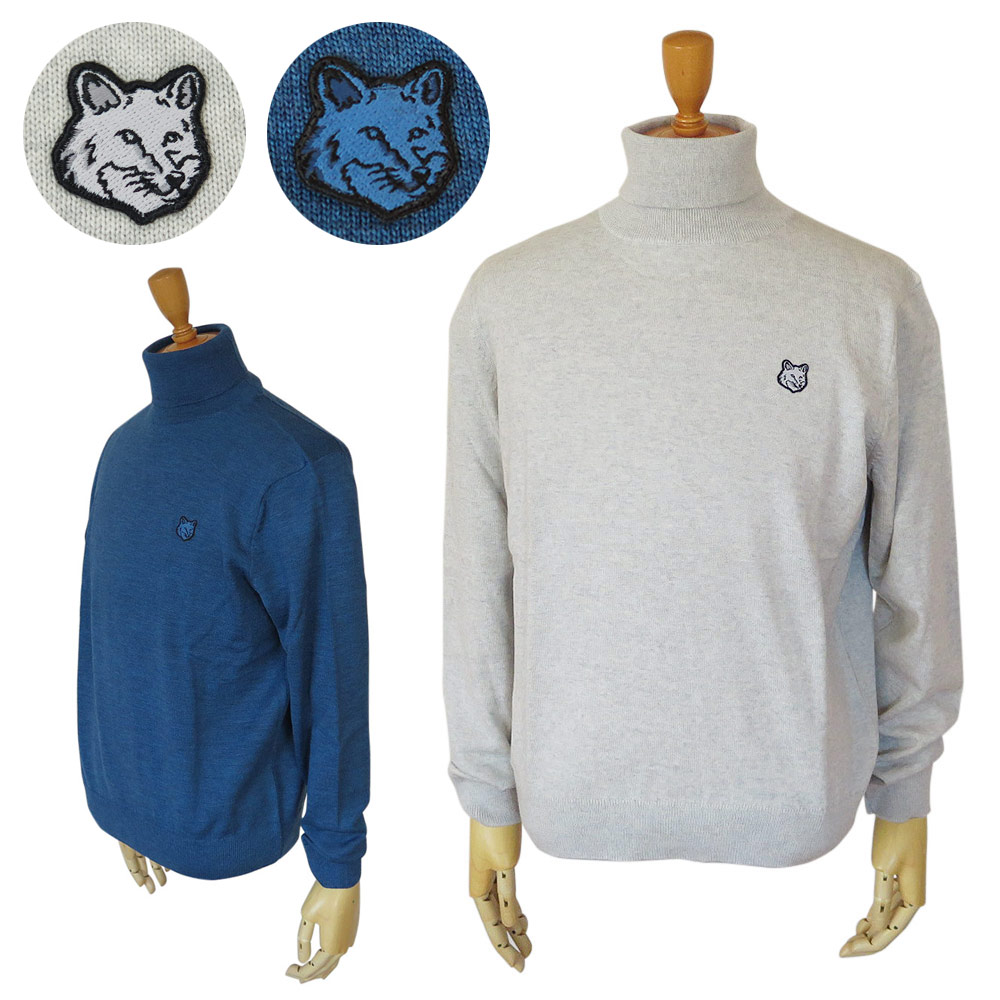 楽天市場】Maison Kitsune メゾンキツネ FOX HEAD INTARSIA COMFORT