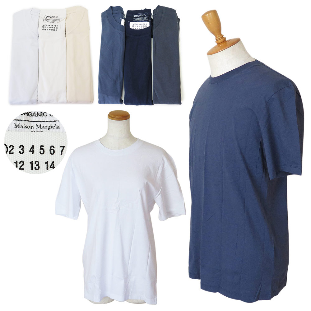 【楽天市場】メゾンマルジェラ 3枚セット Tシャツ S50GC0687