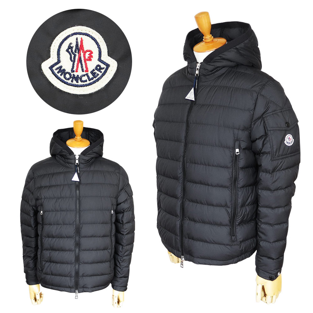 【正規購入品】モンクレール MONCLER ARGENS 黒 QRタグ付属完備 MONCLER 未使用品◎MONCLER モンクレール 23年製 黒タグ SEPIK