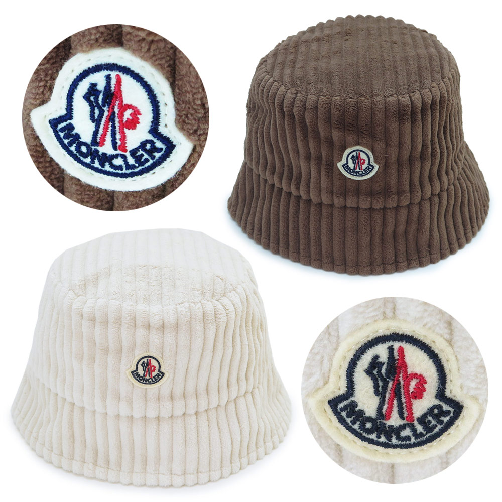 【MONCLER】 ロゴバケットハット MONCLER モンクレール 帽子 GRENOBLE レディース バケットハット