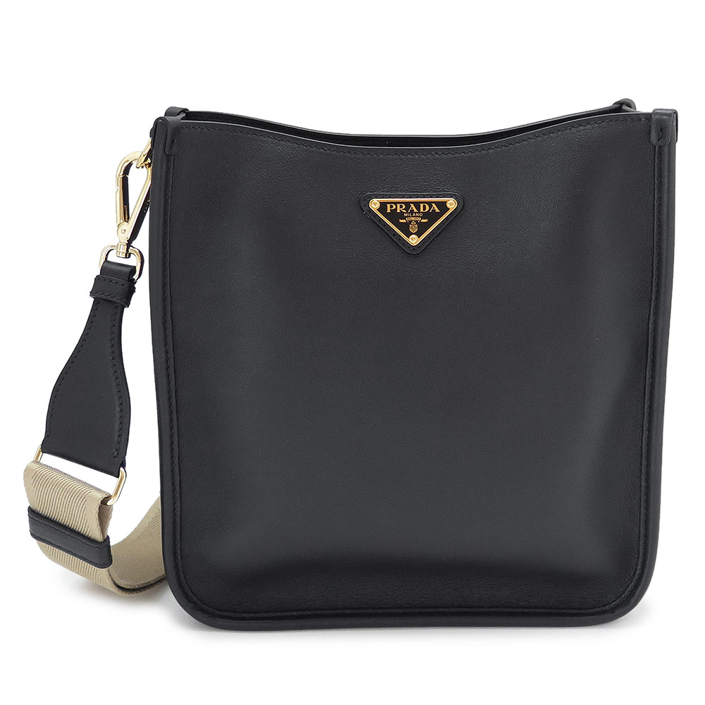 ★kyo★プラダ　ベルトバッグ　1BL010 ブラック ブラック Re-Nylon ベルトバッグ | PRADA